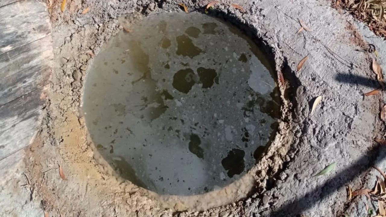 Perforación con agua