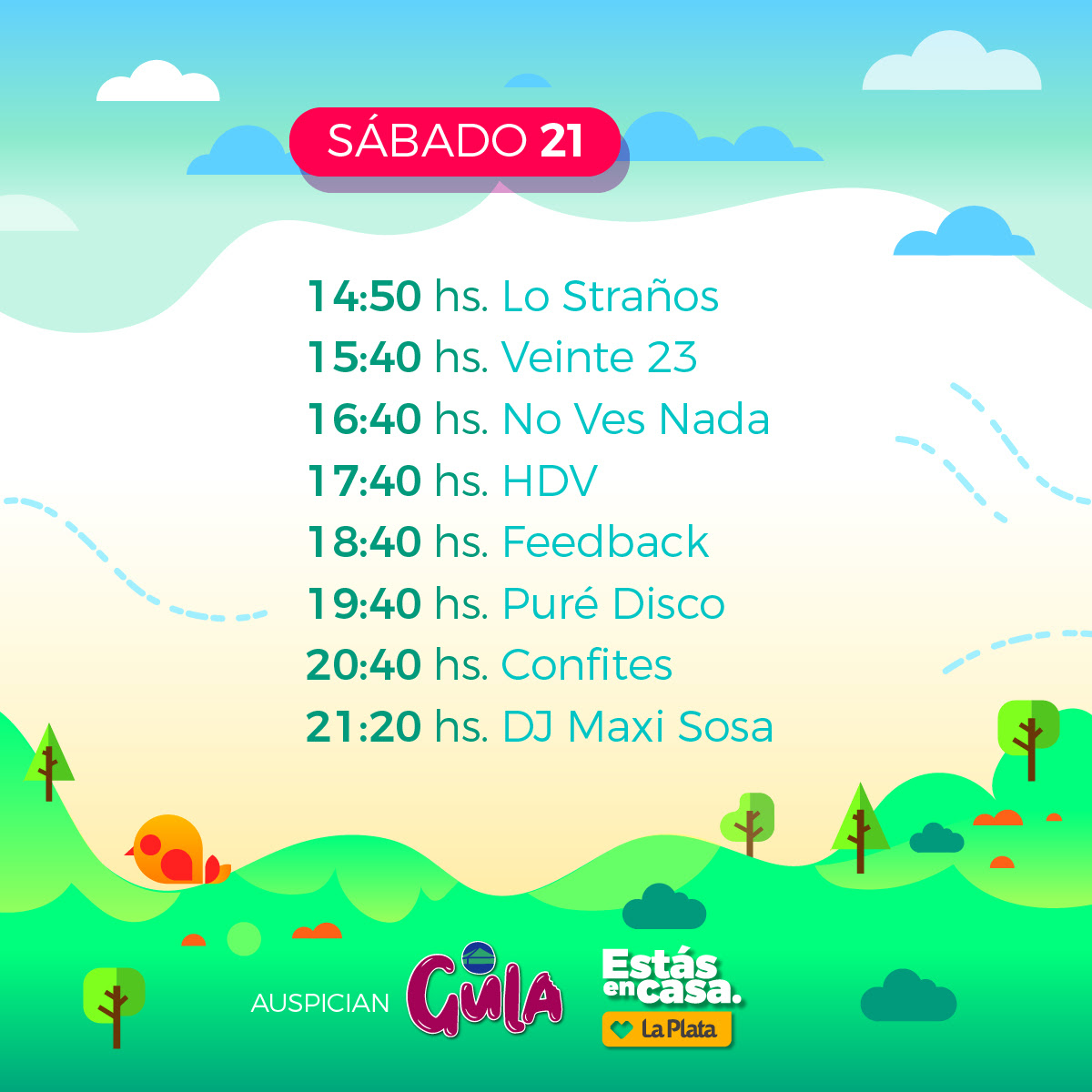 sabado 21