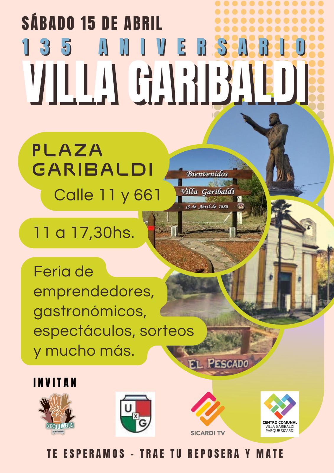 Villa Garibaldi festeja sus 135 años con una gran fiesta en la Plaza