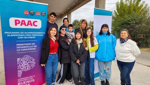 Charla sobre celiaquía en el barrio Carlos Cajade