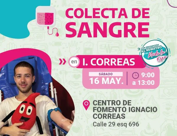 Colecta de Sangre en Ignacio Correas