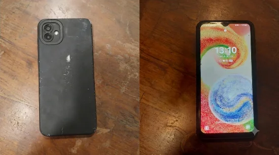 Celular encontrado en 22 y 659