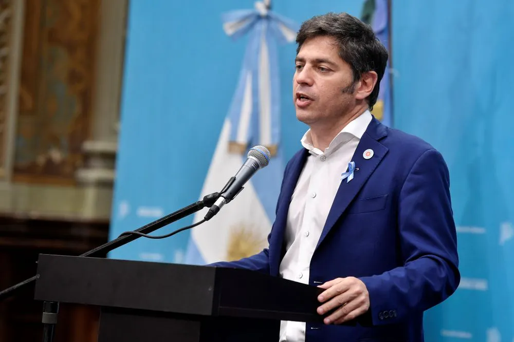 Axel Kicillof en el Acto por el Día de la Soberanía Nacional