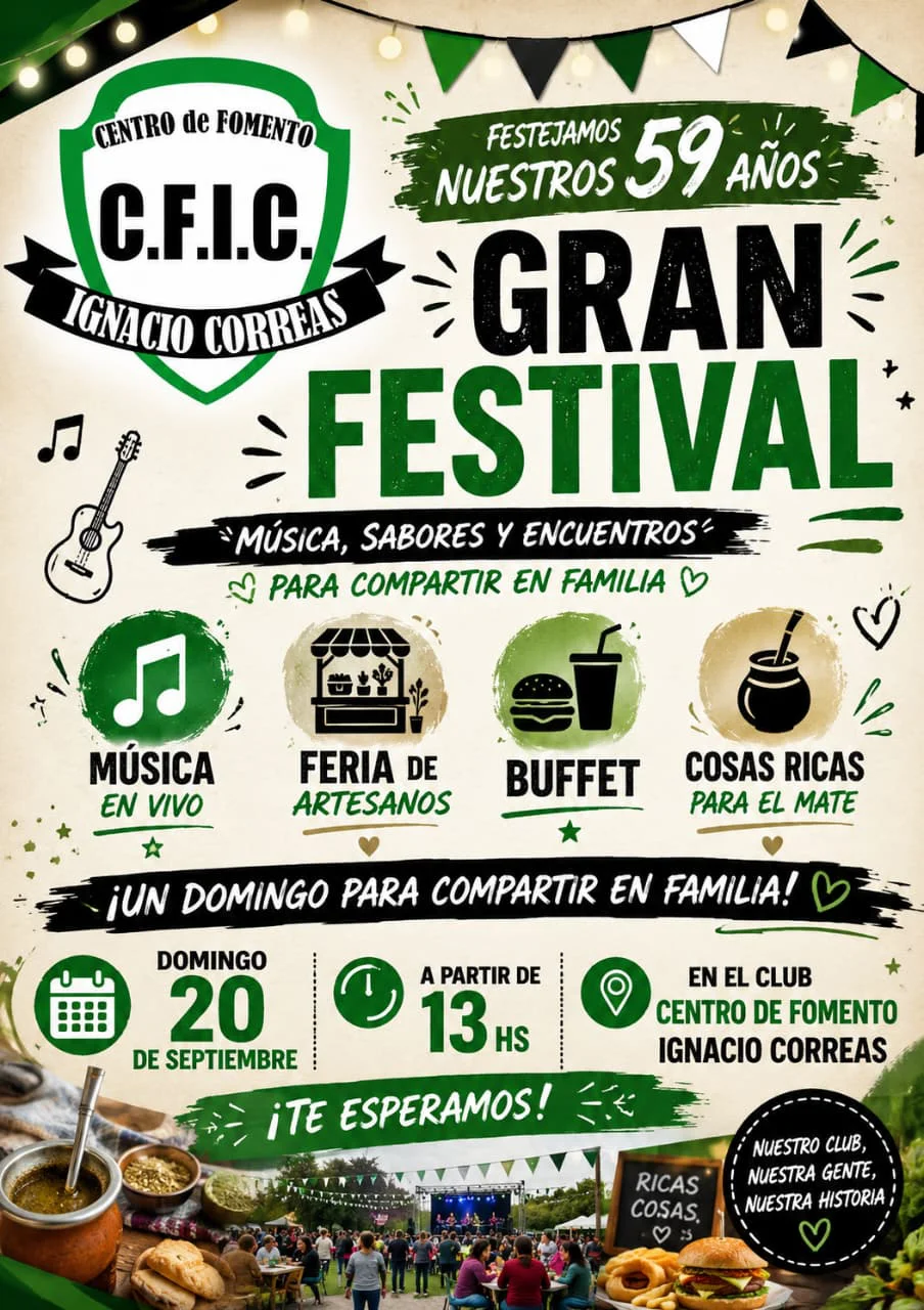 Invitación al festival de Ignacio Correas