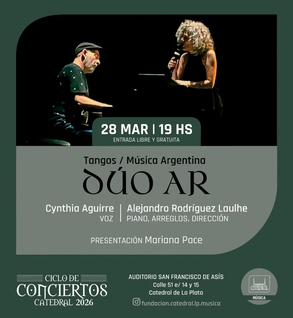 El tango llega a la Catedral platense