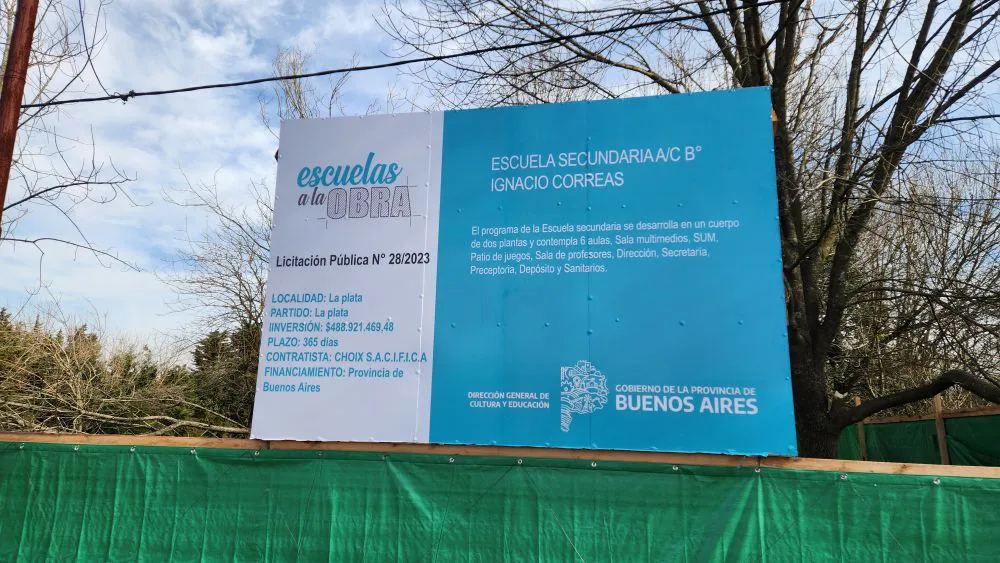 Escuela secundaria en Ignacio Correas 