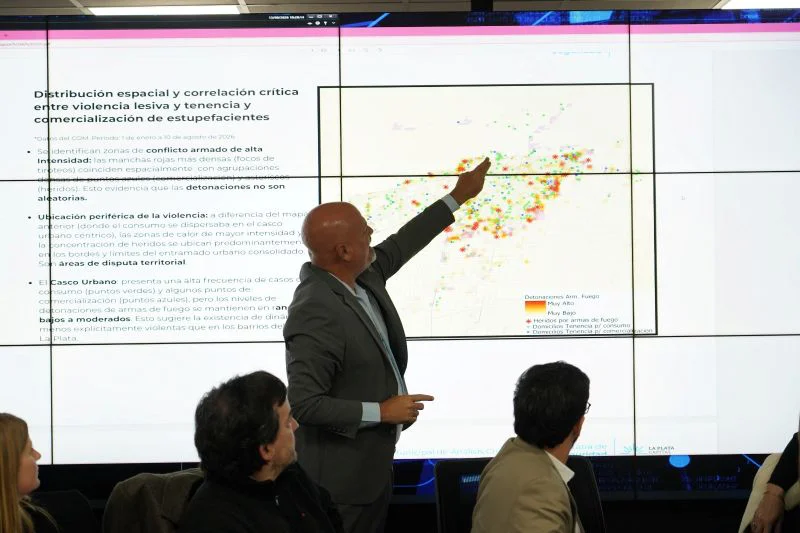 Diego Pepe, secretario de seguridad platense