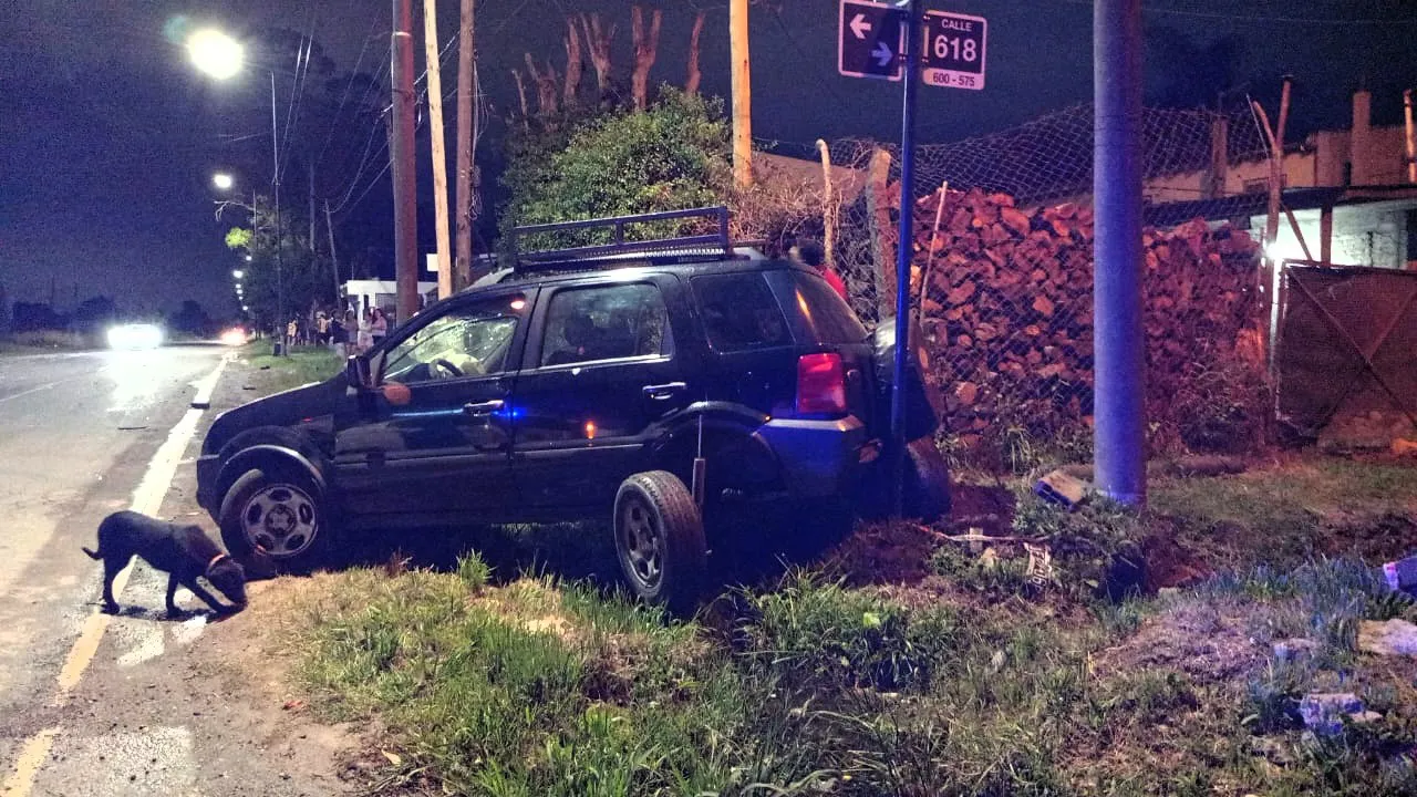 Ford Ecosport chocada Ford Ecosport chocada