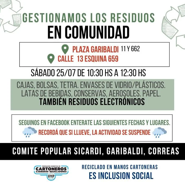 Flyer de la convocatoria