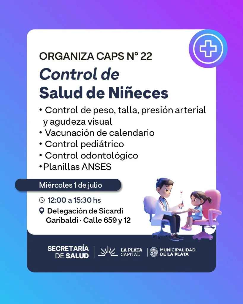 Controles de salud para niños en SIcardi