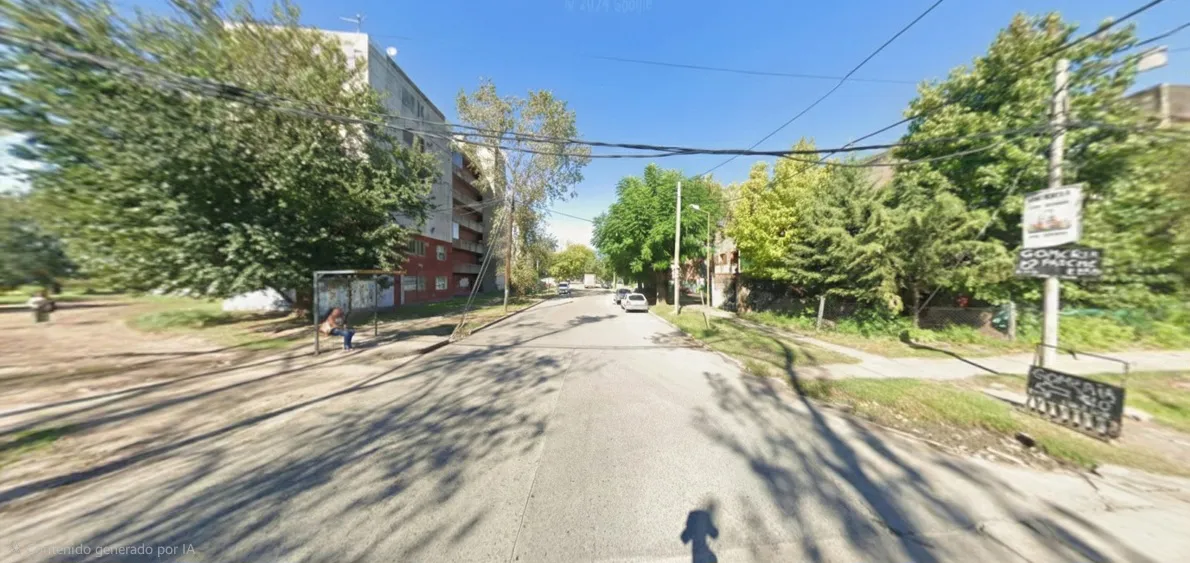 La esquina de 4 y 609 en Barrio Aeropuerto