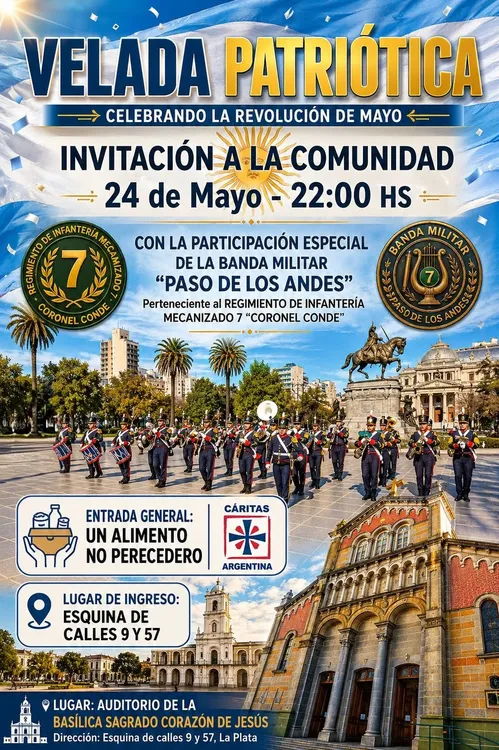 Invitación a la Gala de la Banda Paso de los Andes