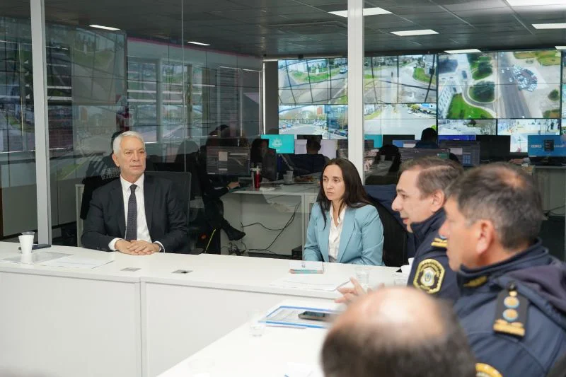 Julio Alak y Solange Marcos en el COM