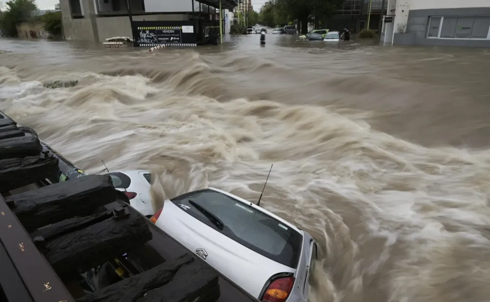 bahia blanca inundada