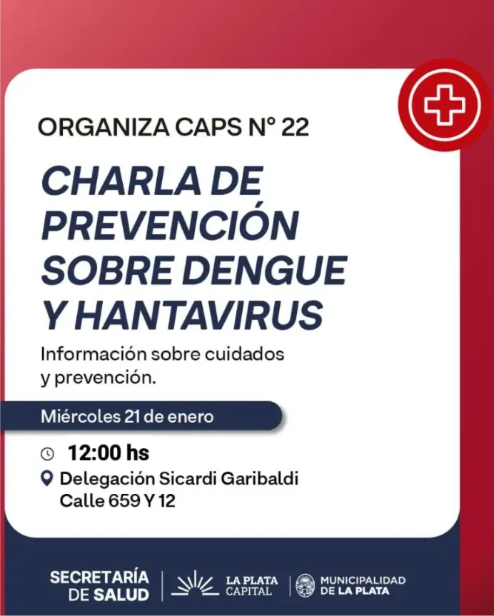 Charla sobre Dengue y Hantavirus