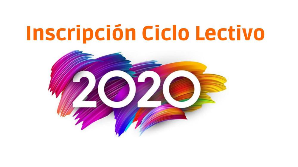 Inscripción Ciclo Lectivo