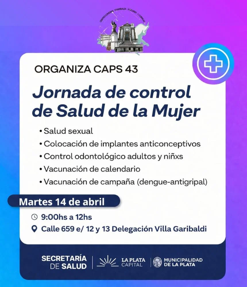 Jornada de salud en Villa Garibaldi