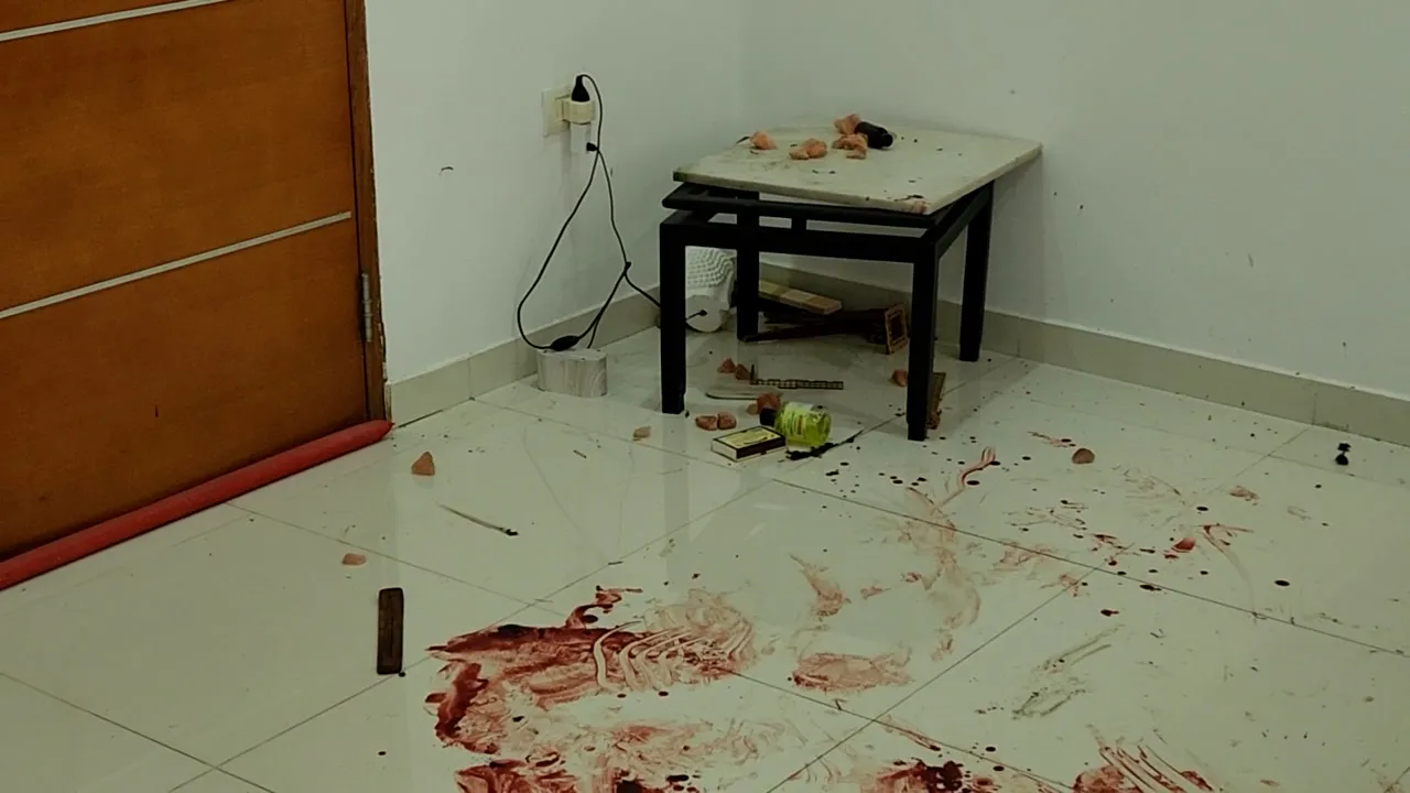 La escena muetra la violencia del hecho