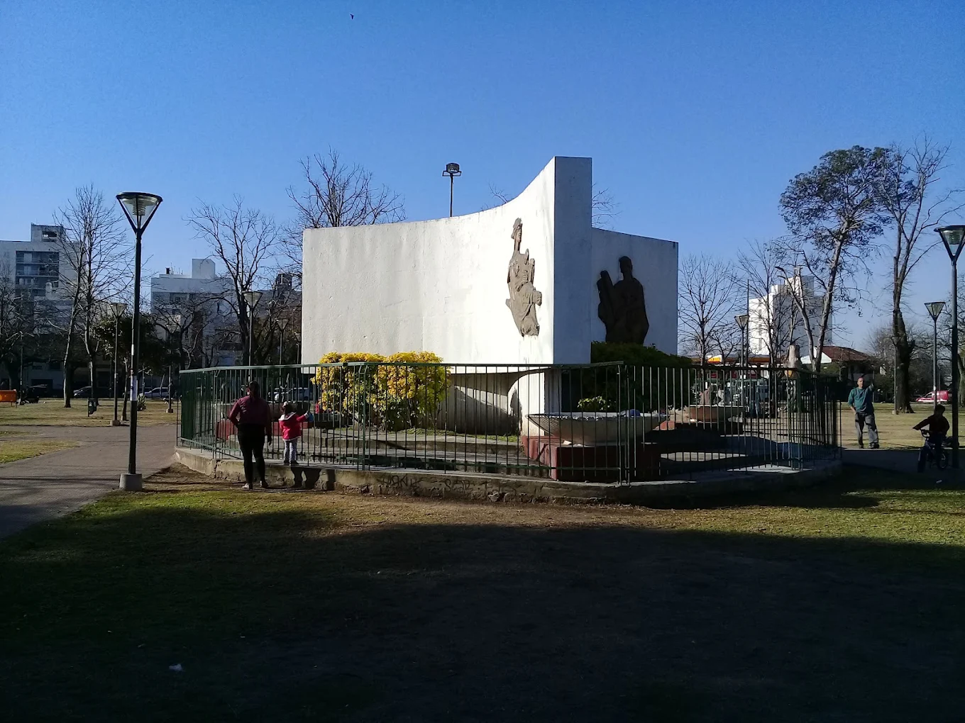 Plaza España, La Plata