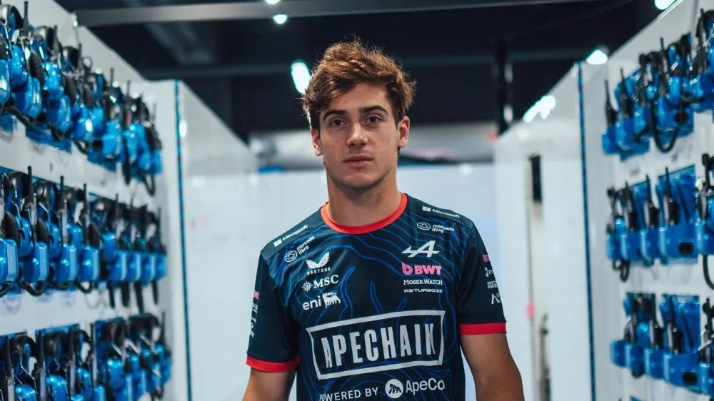 Franco Colapinto en Las Vegas