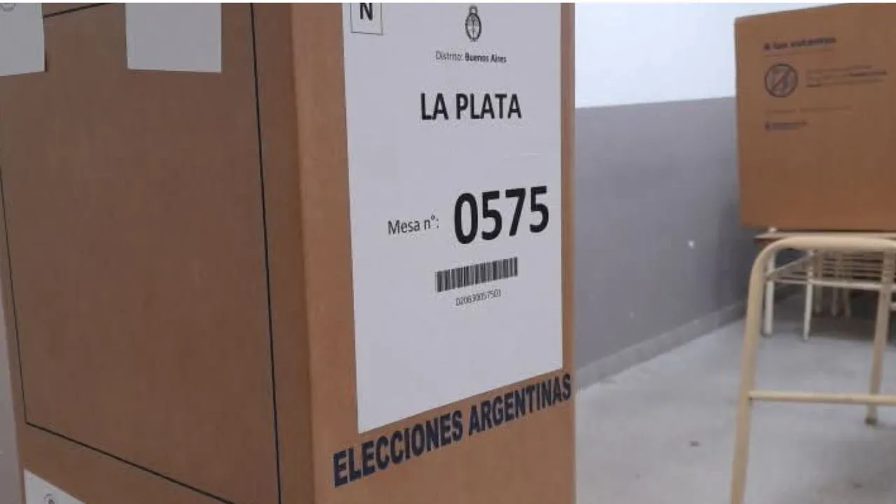 Mesa 575 en La Plata - Elecciones 2025