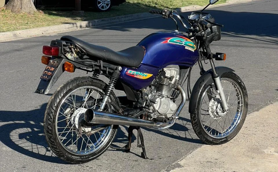 La moto robada