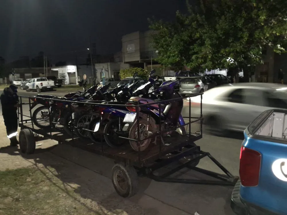 La municipalidad secuestró motos en operativos