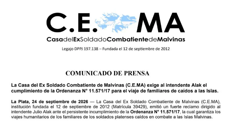 Comunicado de la CEMA
