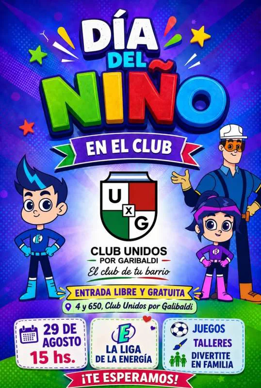 La liga de la energía en Unidos por Garibaldi