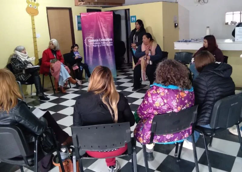 Reunión de mujeres y diversidad en la Delegación de Villa Garibaldi