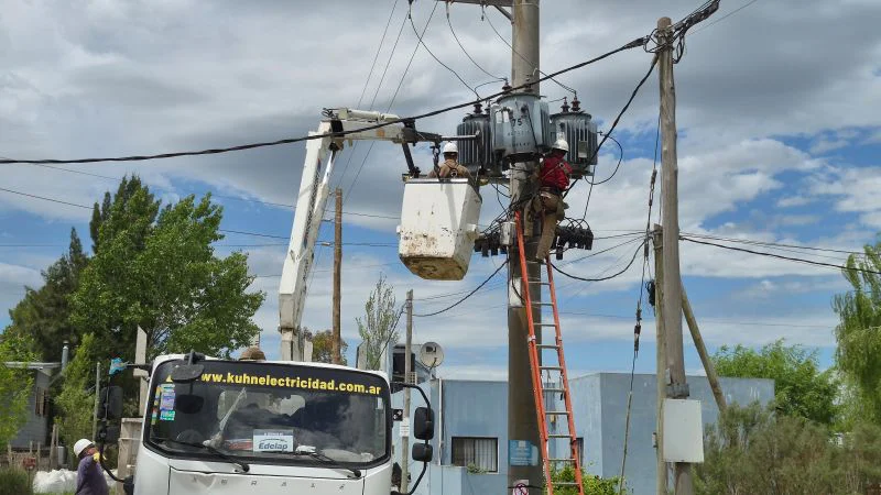 Trabajos realizados durante el corte de energía