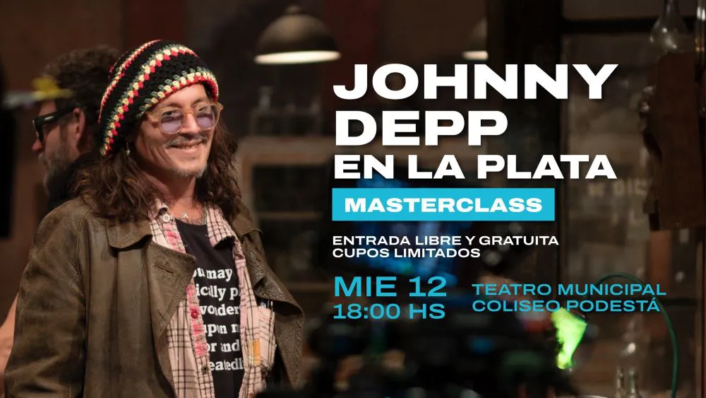 Johnny Depp en La Plata