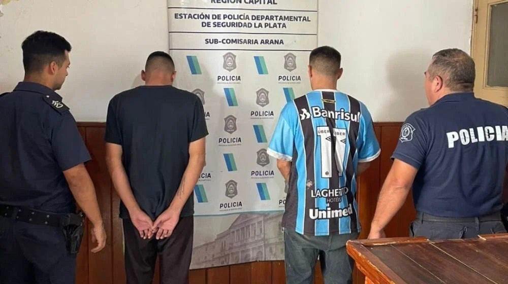 Galgueros detenidos en Ignacio Correas