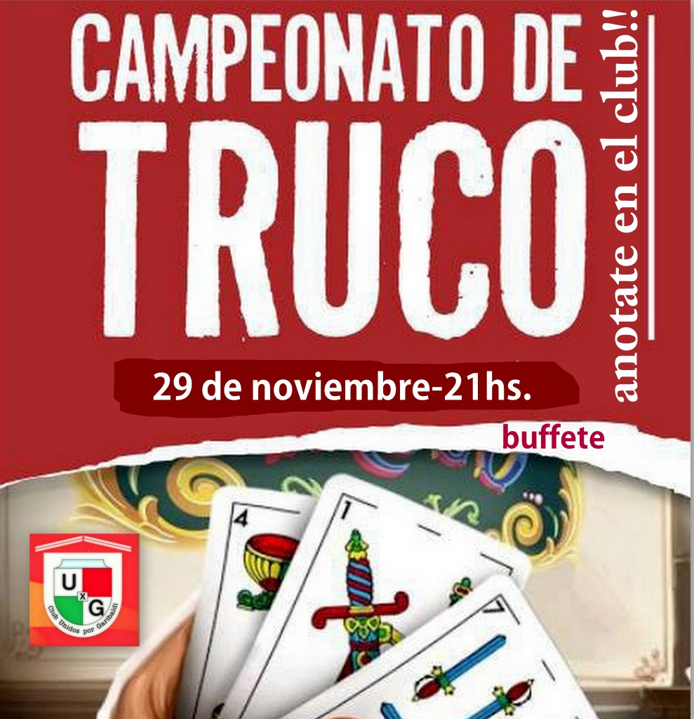 Torneo De Truco En El Club 3832