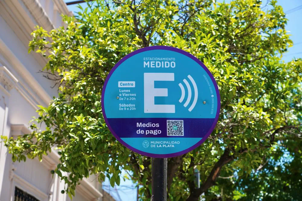 Estacionamiento medido en La Plata